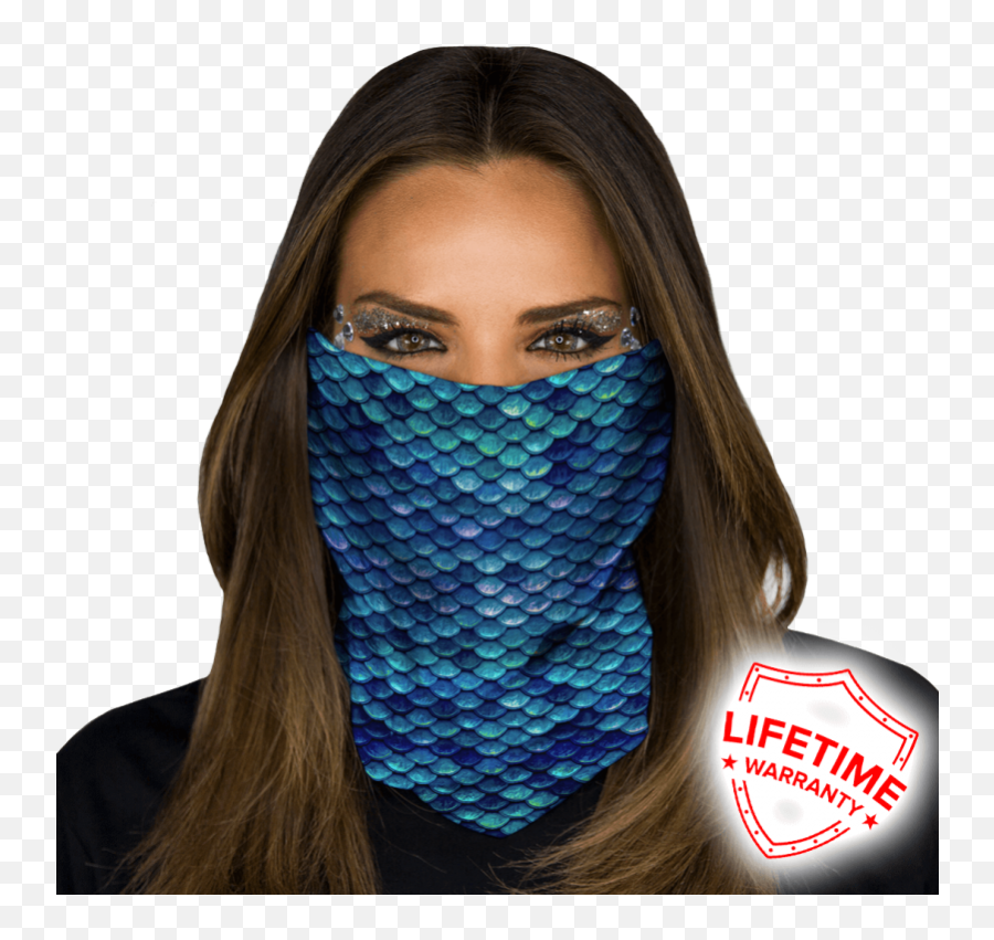 Wear Face Shield As 0005 Headband - Girl Png,Mermaid Scales Png