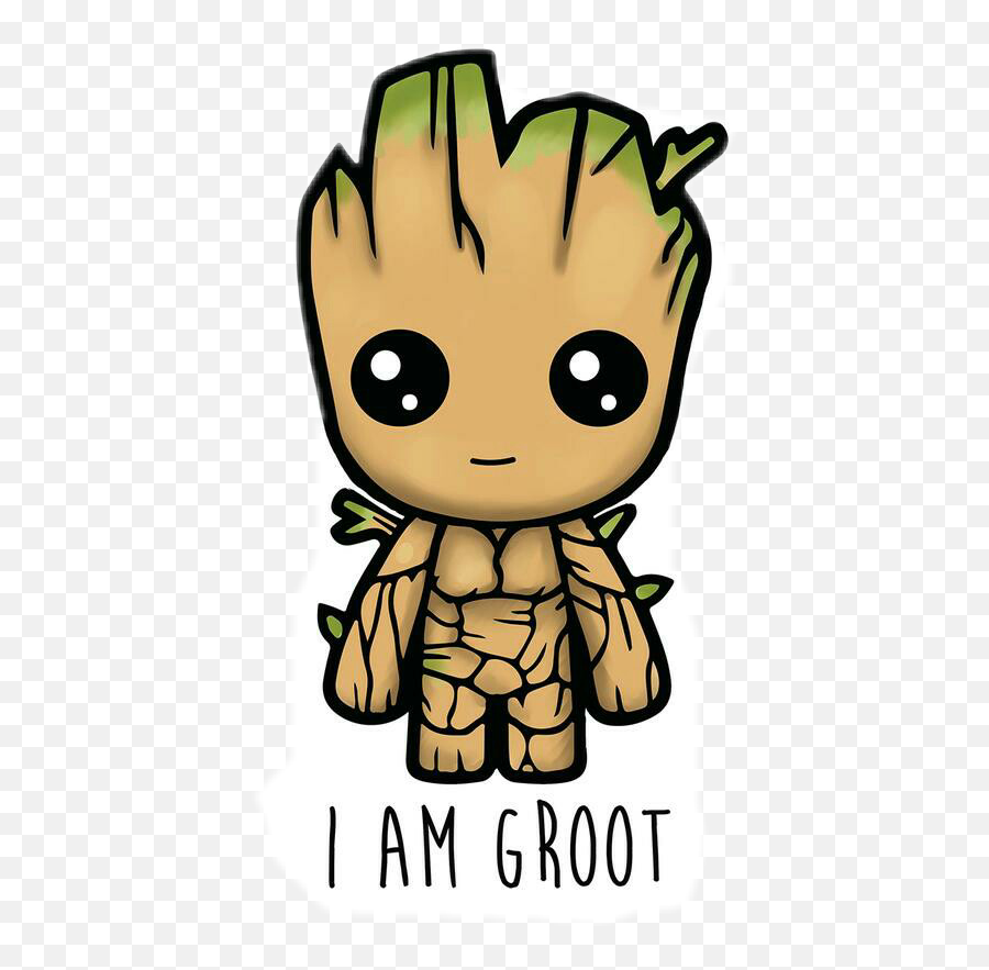 Am Groot Cute Baby Guardians - Cartoon Baby Groot Png,Groot Png