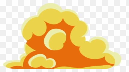 Clip Art Cool Cartoon Cloud Transprent Png - Orange Clouds