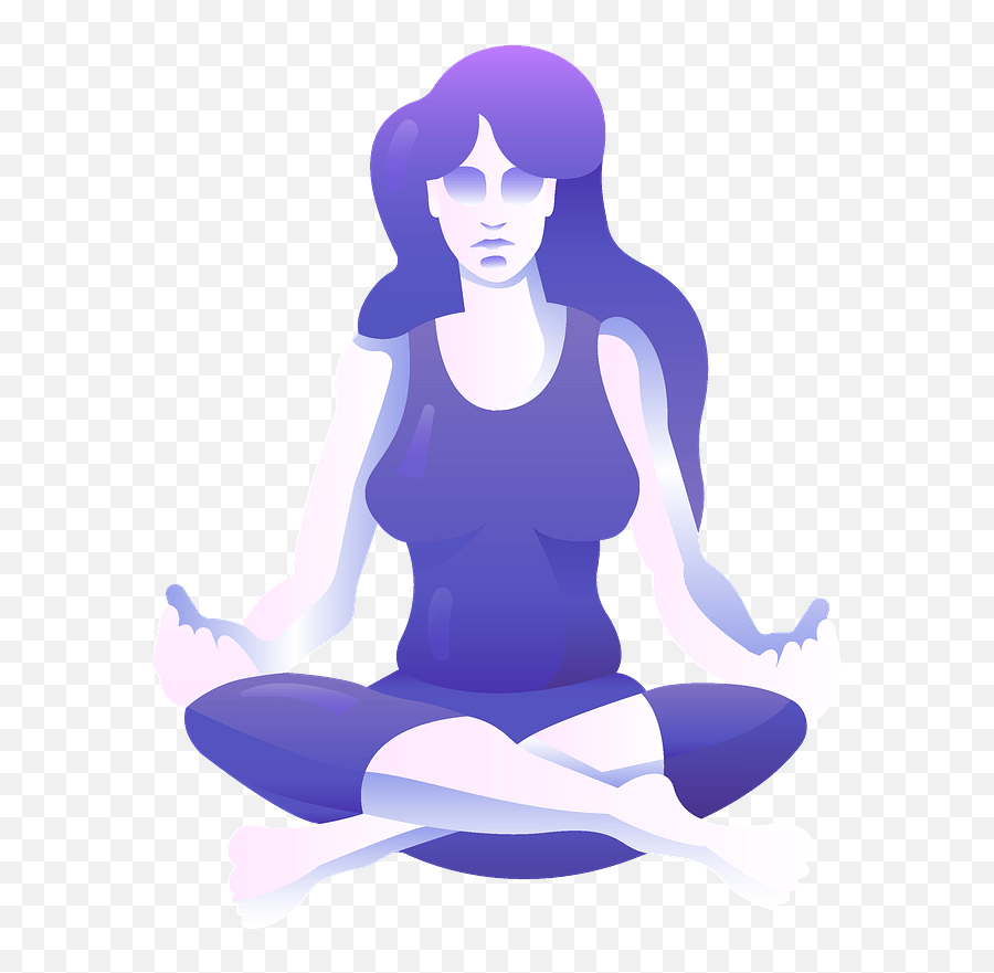 Clipart - Sitting Png,Yoga Transparent