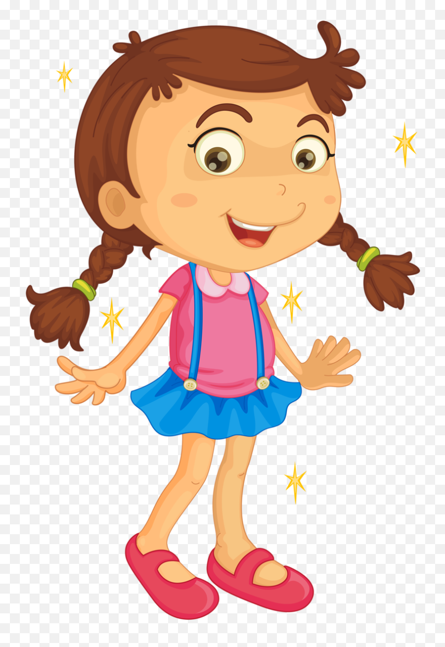 Girl Kid Clipart Png - Spanish Body Part Diagram,Cartoon Kid Png - free  transparent png images 