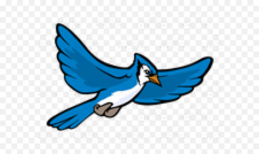 Jay Clipart Flying Blue - Flying Blue Jay Clipart Png,Blue Jay Png