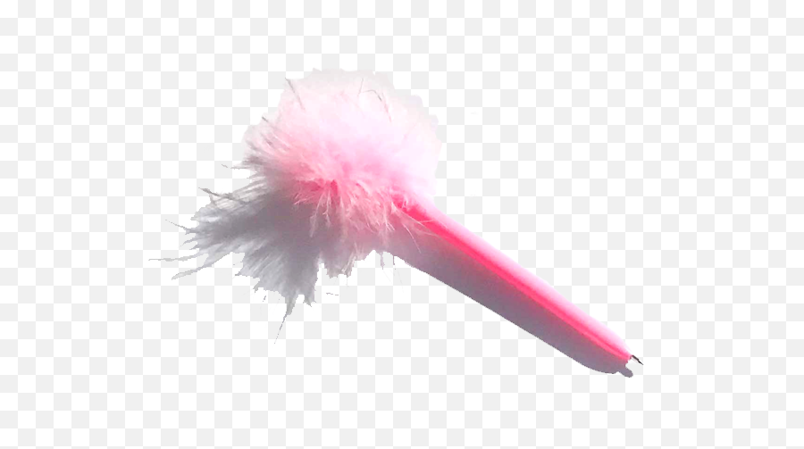 Fluffypen - Krista Suh Pink Fluffy Pen Transparent Png,Pen Transparent Background