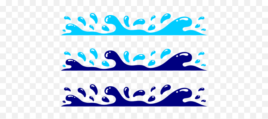 Water Wave Splash Vector Image - Water Splash Vector Png,Water Wave Png