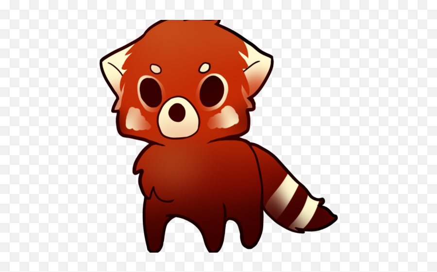 Red Panda Cartoon No Background - Museu Da Imaginação Png,Red Panda Transparent