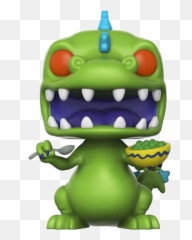 Vinyl Figure Reptar Cereal Box - Rugrats Pop Funko Png,Reptar Png