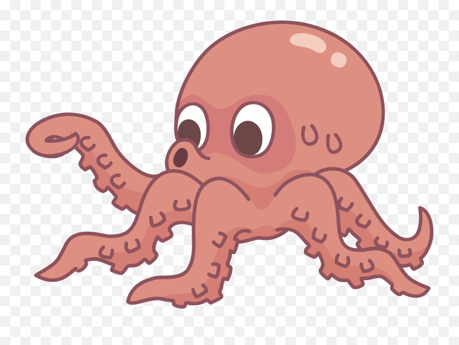 Marine Invertebrates Organ Octopus Png - Transparent Background Octopus Clipart Png,Octopus Png