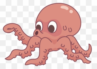 Marine Invertebrates Organ Octopus Png - Transparent Background Clipart