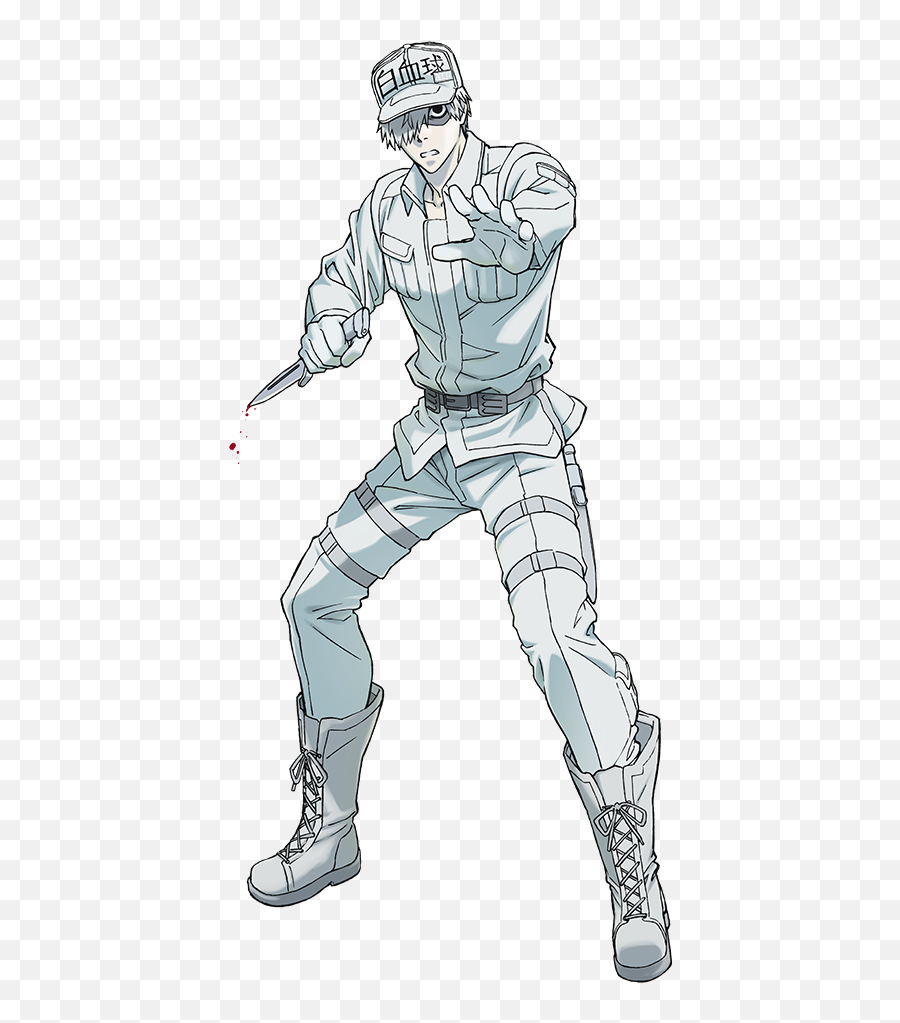 U - White Cell Cells At Work Png,Anime Blood Png
