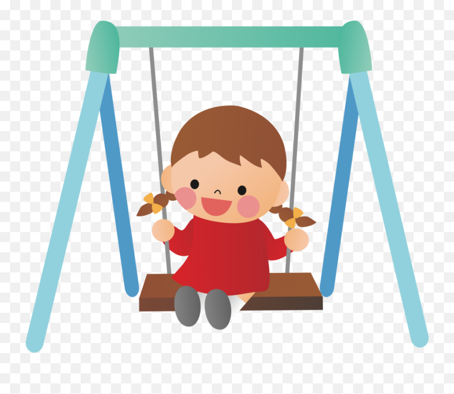 Toyoutdoor Play Equipmentchild Png Clipart - Royalty Free Kids Play Swing Cartoon,Kid Png