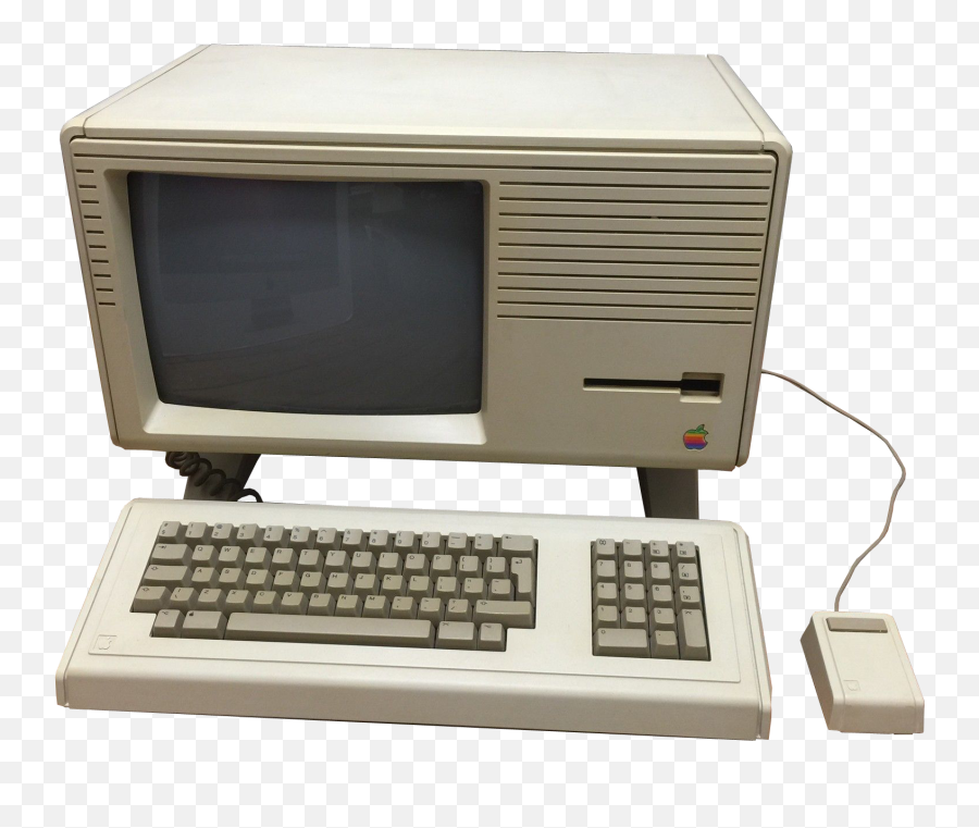 Apple Mac Computer Vintage Free Png - Vintage Computer Png,Computer Transparent Background
