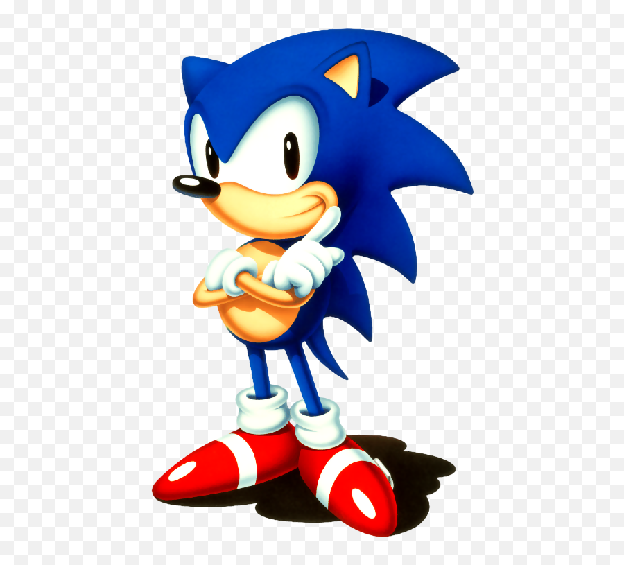 Download Classic Sonic Hd Png - Uokplrs Classic Sonic Sonic 2,And Knuckles Png