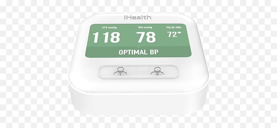 Smart Blood Pressure Monitor Ihealth Clear - Digital Clock Png,Arm Transparent