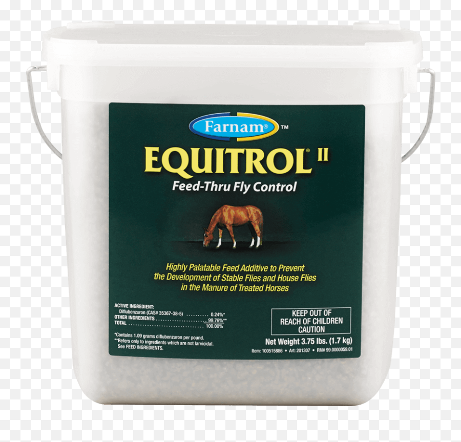 Equitrolsupsup Ii Feed - Thru Fly Control Fly U0026 Insect Dog Supply Png,Flies Png