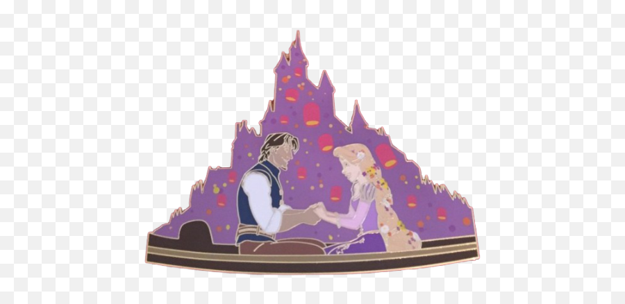 Studio Art Archives Series - Tangled Kingdom Romance Rapunzel U0026 Flynn Cartoon Png,Rapunzel Transparent Background