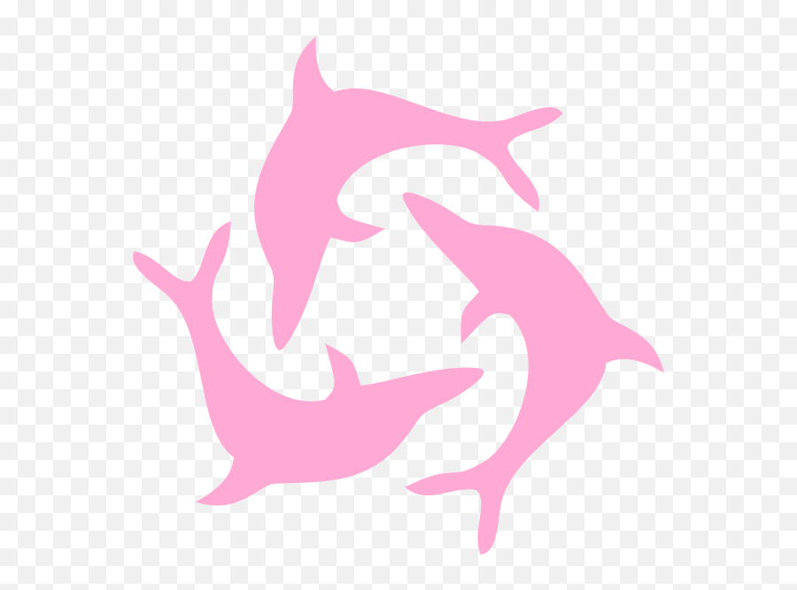 Pink Dolphin Png 3 Image - Pink Dolphin Clipart,Dolphin Transparent Background