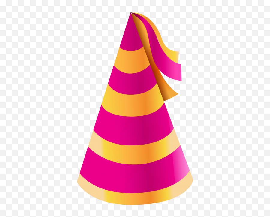 Party Hat Birthday Triangle For Christmas - 500x696 Transparent Background Party Hat Icon Png,Birthday Hat Transparent