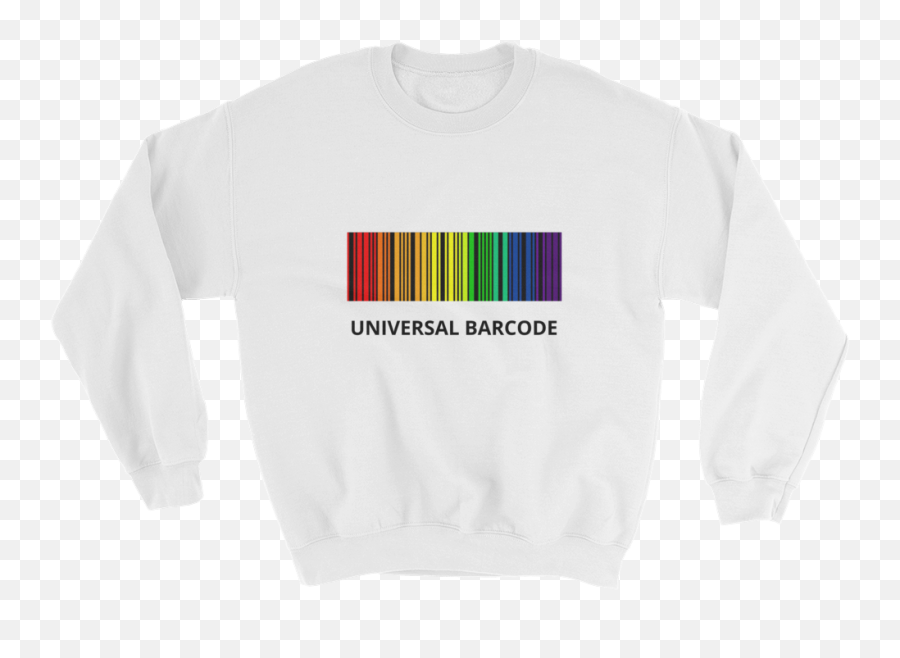 Sweatshirt Universal Barcode Png White