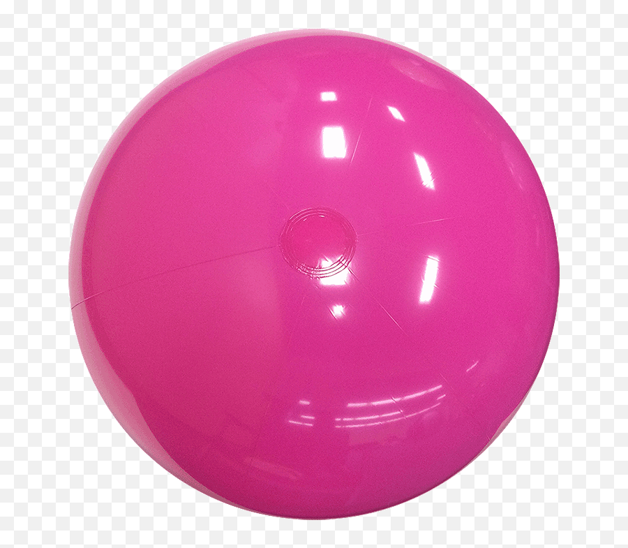 36 - Inch Solid Hot Pink Beach Balls 36inch Beach Balls Solid Png,Beach Ball Transparent Background