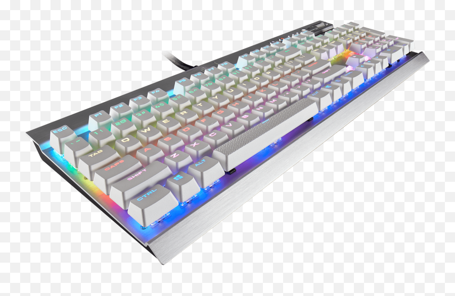 Download The Corsair K70 Rgb Se Rapidfire Is A Premium - White Corsair K70 Rgb Png,Gaming Keyboard Png