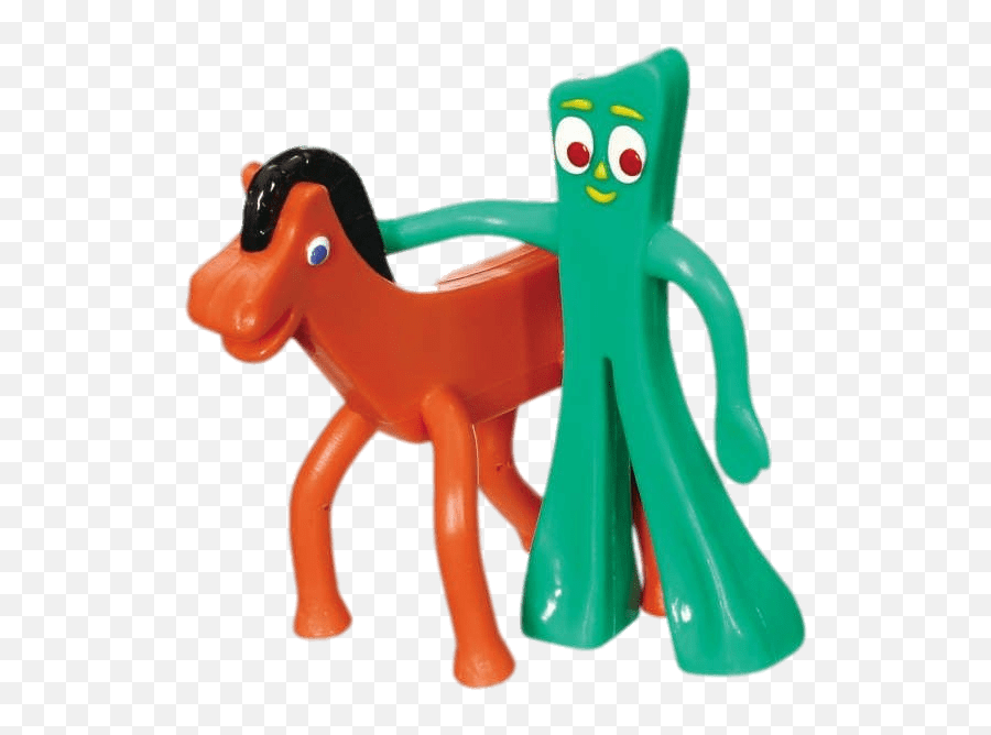 Gumby Standing Aside Pokey Transparent - Gumby And Pokey Png,Gumby Png