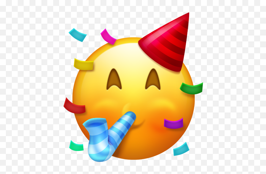 Celebration Emoji - Emoji Partyhut Png,Party Popper Emoji Png