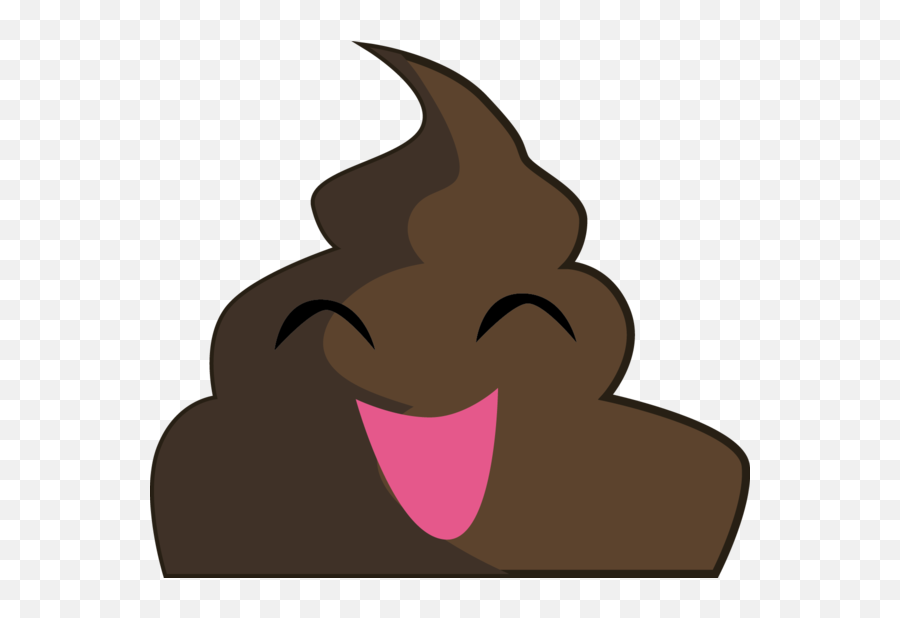 Happy Poop Feces Pile Of Poo Emoji Clip - Very Happy Poop Emoji Png,Dog Poop Png