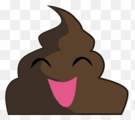 Happy Poop Feces Pile Of Poo Emoji Clip - Very Happy Poop Emoji Png,Dog Poop Png