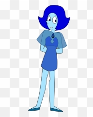 Night Blue Pearl Clipart Png Download - Cartoon For Women