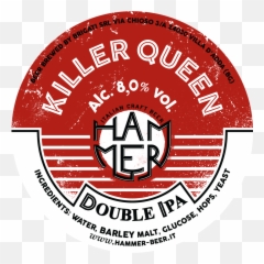Killer Queen Double Ipa Hammer Beer - Birrificio png