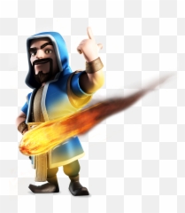 Clash Of Clans Wizard Png Clipart Download - Royale Ice