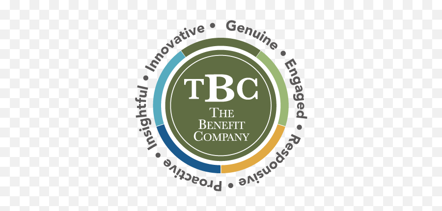 Tbc - Roundlogovalues The Benefit Company Circle Png,Round Logo