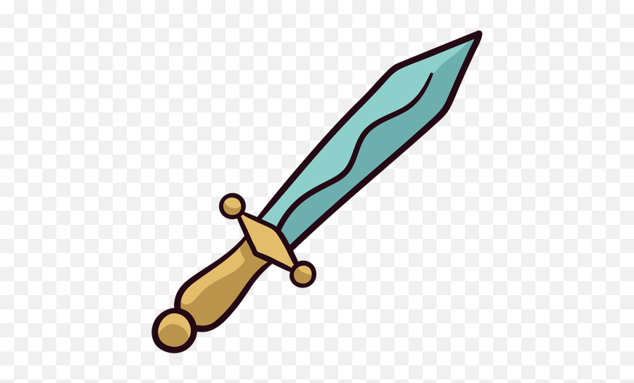 Sword Colorful Icon Stroke - Transparent Png U0026 Svg Vector File Collectible Sword,Sword Icon Png