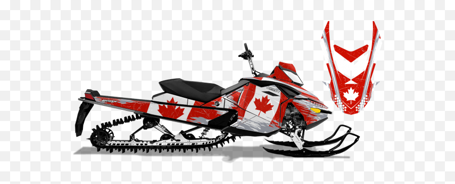 Canadian Flag Designs For Skidoo - Rev Xp Page 1 2009 Ski Doo Summit 800 Wrap Png,Canadian Flag Transparent