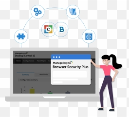 Browser Security Software For - Manage Endpoint Desktop Central png