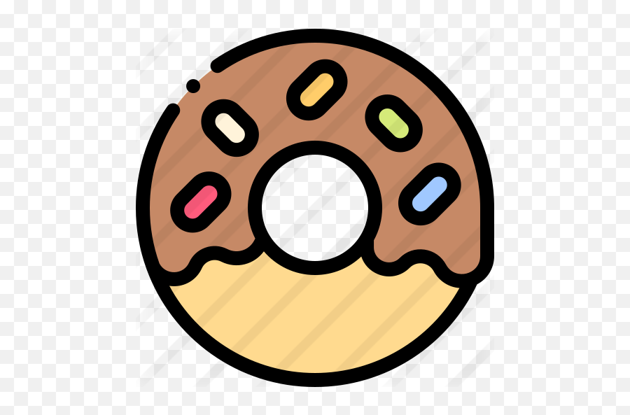 Donut - Free Food Icons Dot Png,Rebel Donut Icon