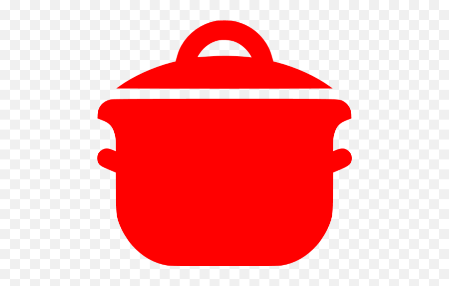 Free Red Cooking Pot Icons - Cooking Pot Clipart Png,Weed Icon 16x16