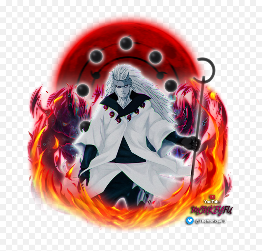 6 Star Sage Of Six Paths Madara Fan - Naruto Sage Of Six Paths Naruto Blazing Png,Madara Icon