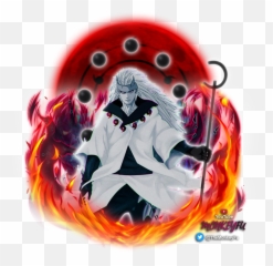 6 Star Sage Of Six Paths Madara Fan - Naruto Blazing png