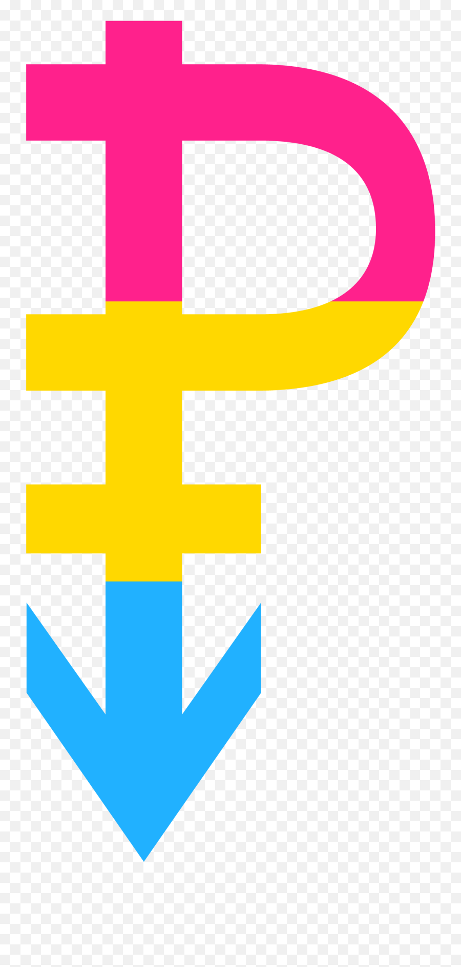 Trans And Pan Flag Wallpapers - Pansexual Symbol Png,Pansexual Flag Icon