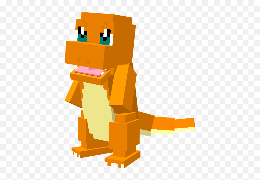 Pokecraft Dream Addon Mcpe - Playcom Mod Pokemon De Minecraft Charmander Png,Charmander Png