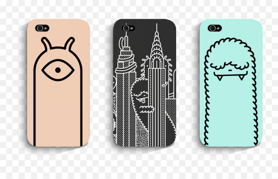 Monster Invasion - Mobile Phone Case Png,Tictail Icon