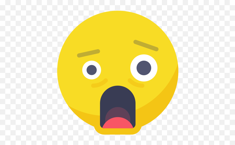 Shock Emoji Transparent Png Clipart - Shocked Icon Png,Surprised Emoji Transparent Background