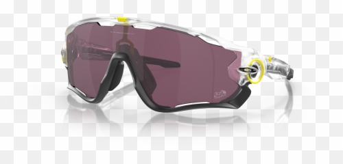 2022 Tour De France Jawbreaker Matte Clear Sunglasses Png