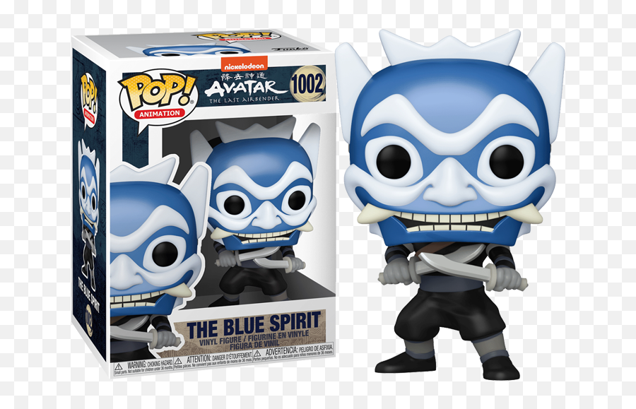 Avatar The Last Airbender - Zuko Blue Spirit Exclusive Pop Vinyl Rs Funko Pop Avatar Png,Zuko Icon