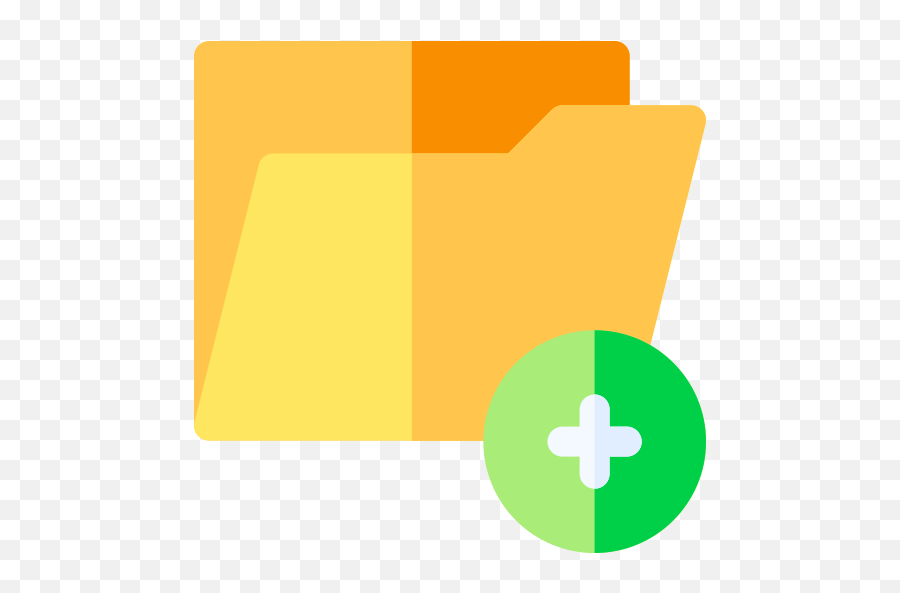 Add Folder - Free Files And Folders Icons Vertical Png,Add Folder Icon