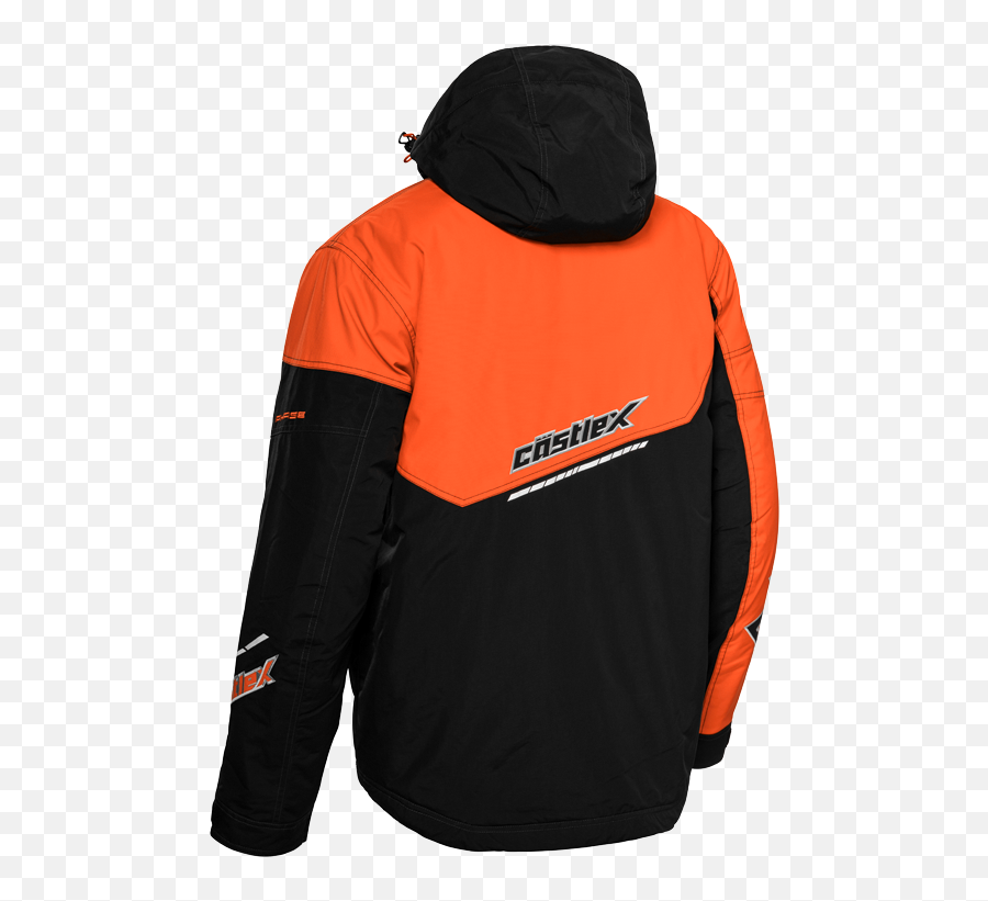 Castle X - Menu0027s Snowmobile Jacket Phase G3 Snowmobile Long Sleeve Png,Icon Pdx Rain Bibs