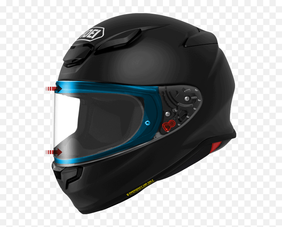 Rf - 1400 Helmet Technology Shoei Helmets North America Rf 1400 Helmet Shoei Black Png,Icon Airflite Red Visor