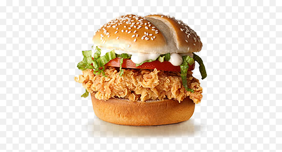 Download Hd Kfc Chicken Bucket Png - Kfc Zinger Burger Png,Burger Png