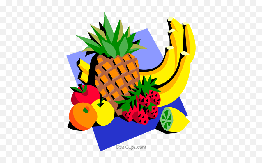Assorted Fruits Royalty Free Vector Clip Art Illustration - Superfood Png,Fruit Icon Vector